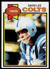 1979 Topps David Lee 89 Baltimore Colts