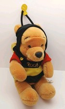 Disney Parks Winnie the Pooh Bee Costume 13" Plush Stuffed Toy Collectible