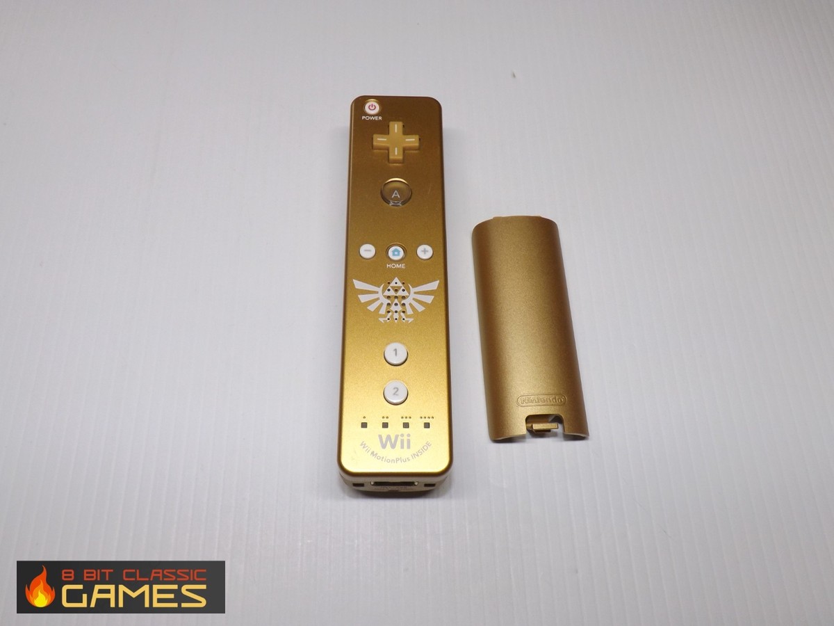 Nintendo Wii & Wii U Wiimote Remote Motion Plus Controller - Zelda