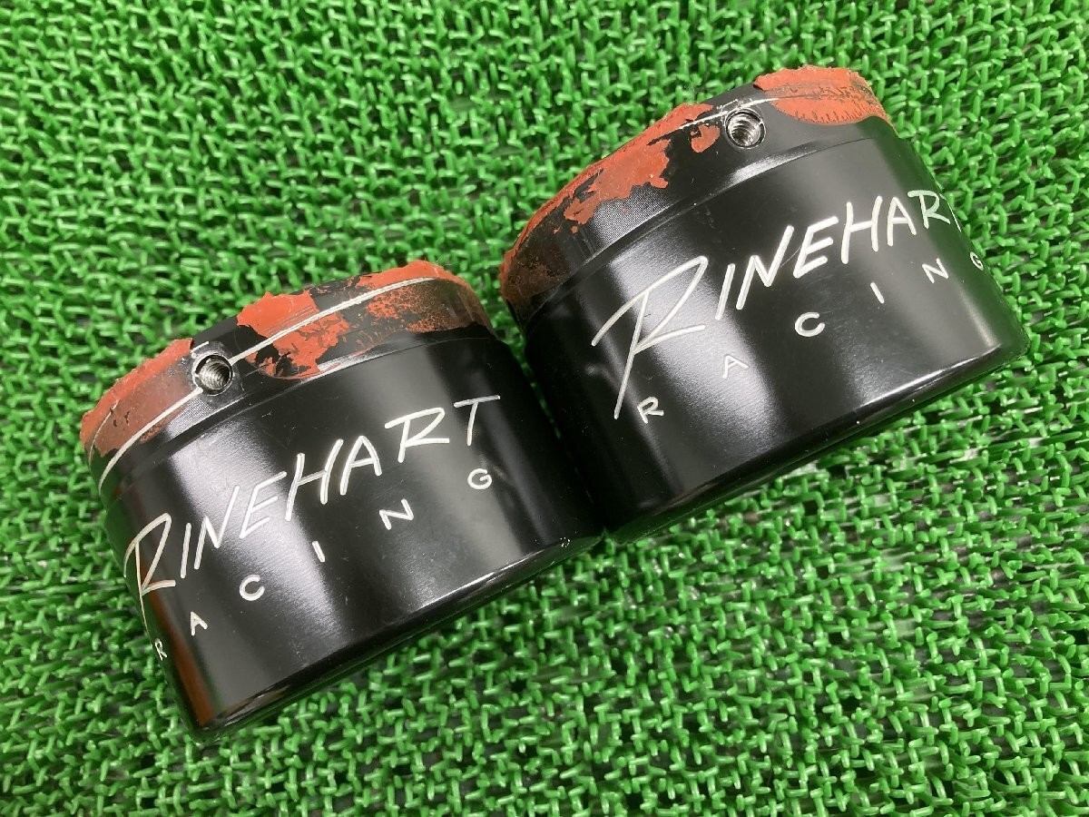 RINEHART Touring Muffler End Cap for Harley Rinehart Aluminum 4 inch Muffler