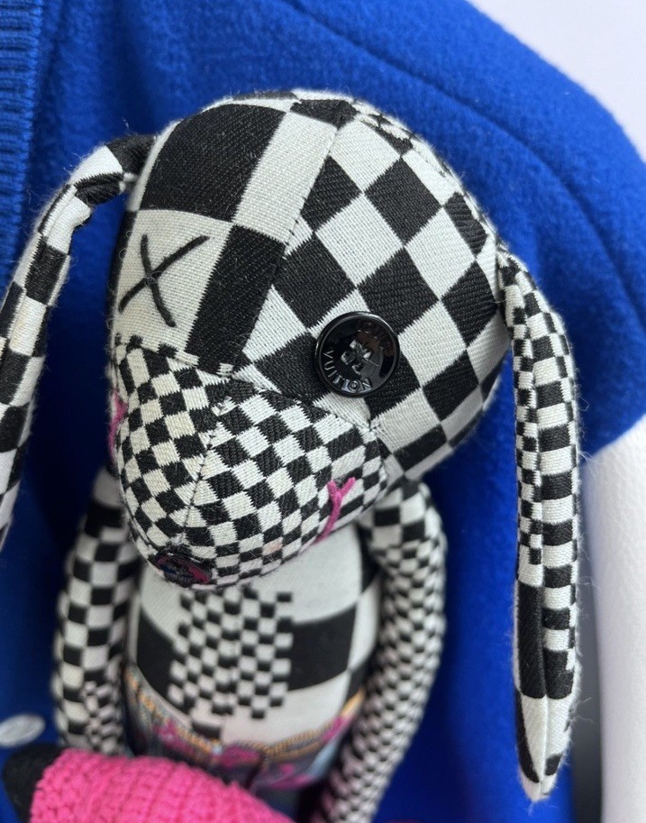 Louis Vuitton X Virgil Abloh - Puppet Varsity Jacket  *RARE* Size: 52 Fits XL image 4