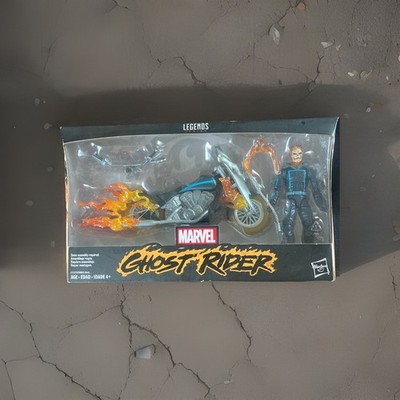 Marvel Legends Ghost Rider Flame Motorcycle 6'' Action Figure E1373 New Sealed