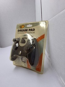 NEW Sealed Clear Black Mad Catz Controller Control Dream pad Sega Dreamcast #M24