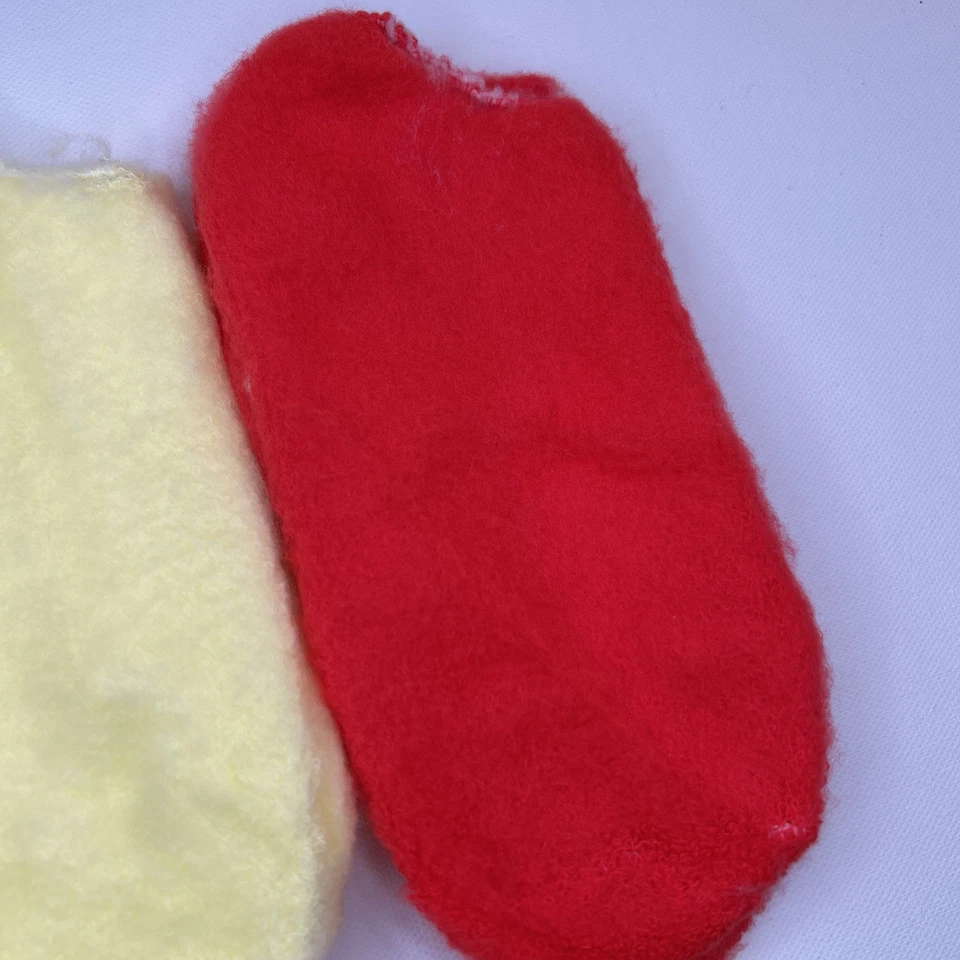 Lote de 6 calcetines botín difusos de colección nuevos años 80 90 multicolor corte bajo acrílico acogedor Foto 4 de 4