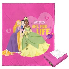 Disney Princesses Friends For Life Fleece Blanket Gift For Friends