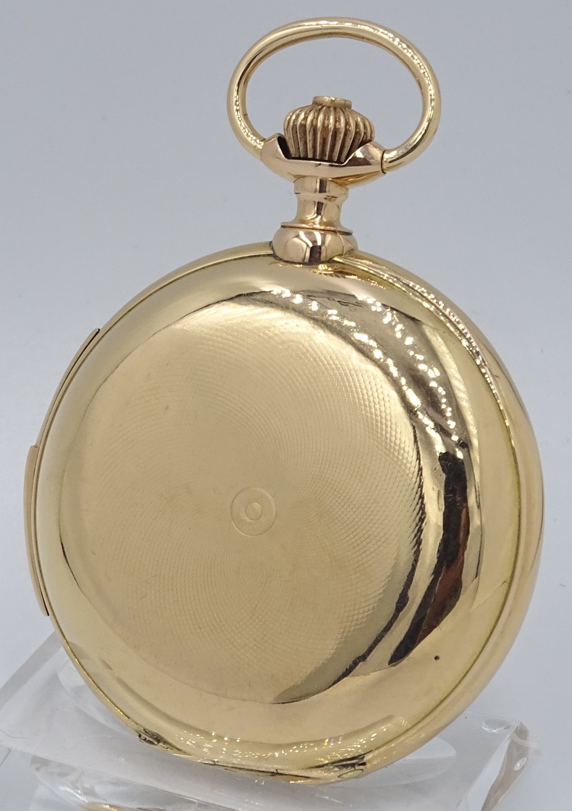 COMPLICATED HIGHEST GRADE SOLID 18K GOLD HUNTER M… - image 7