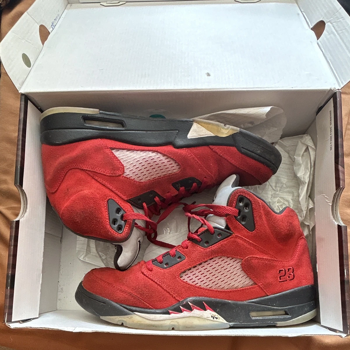 Jordan 5 Retro Red Suede for Sale | Authenticity Guaranteed | eBay UK