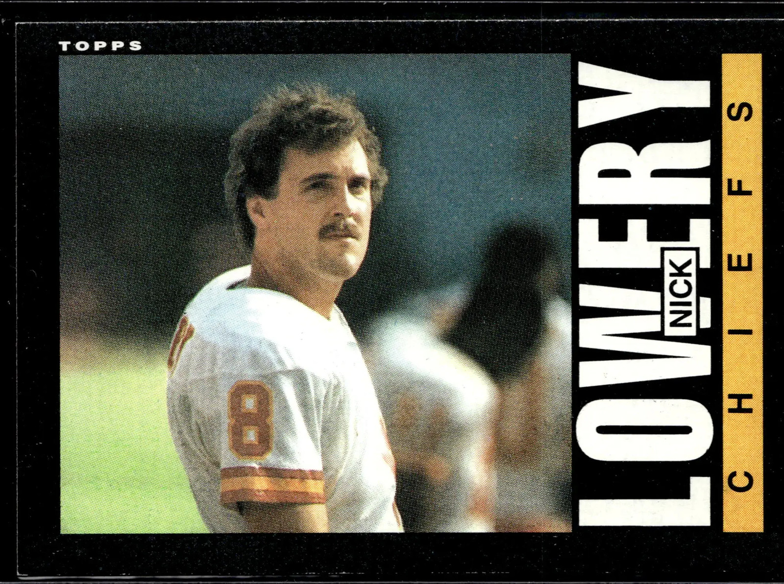 1985 Topps Nick Lowery #277