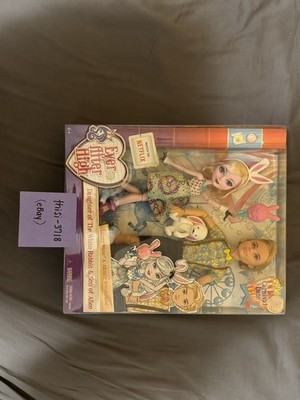 Ever After High Carnival Date Alistair Wonderland Bunny Blanc Doll 2 Pack SEALED