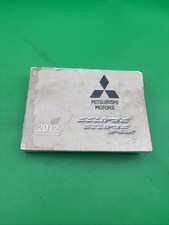 2012 Mitsubishi Motors Eclipse Eclipse Spyder Owners Manual