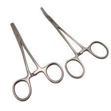 Dermal Anchor Tube Insertion Forceps 3mm  Clamp Holder 5.5" Body Piercing Tools