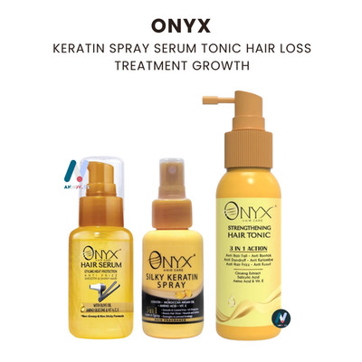 ONYX Silky Keratin Spray Serum Tonic Hair Loss Treatment Growth Anti-Dandruff