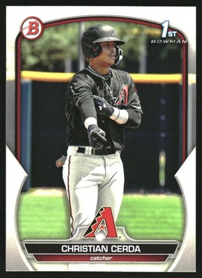 2023 Bowman Prospects Baseball Card #BP56 Christian Cerda