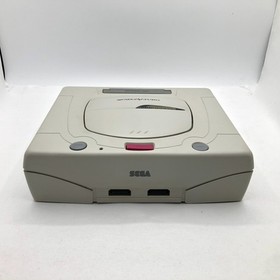 Sega Saturn Console HST-3220 White Controller NTSC-J Japanese ver Tested