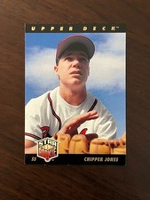 1993 Upper Deck - Star Rookie Chipper Jones #24 MLB Braves HOF