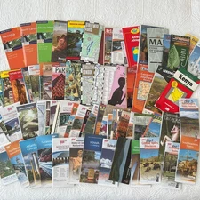HUGE Lot of Maps USA, Africa, Paris, London, Venezuela, Thailand