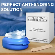 Anti Snore Mouthpiece Aid - Stop Snoring Device for Comfortable, Restful Sleep
