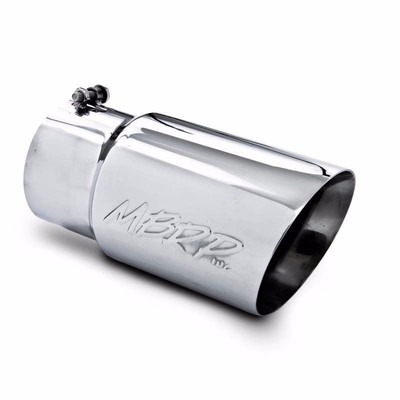 MBRP 12'' Stainless Steel Exhaust Tip Dual Wall Angled 5'' Inlet 6'' Outlet T5074