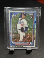 2024 Bowman -  Chrome Mojo Refractor #36 Yoshinobu Yamamoto (RC)