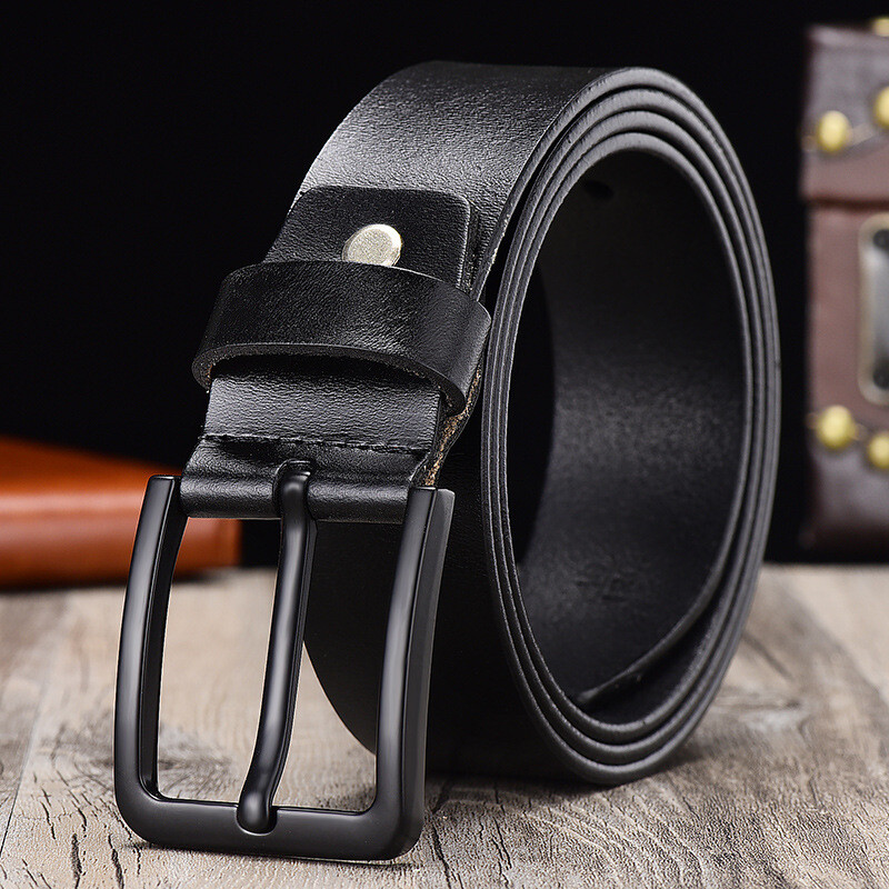小物 AFB Buckle belt cow leather size L LOGO BUCKLE BELT – AFB