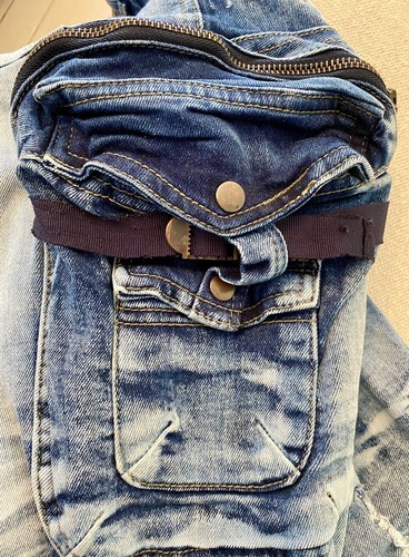 Evolution in Design Unisex Youth 20 Jeans Stretch Distressed Acid Washed Pockets - Picture 4 of 15