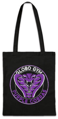 Purple Cobras Stofftasche Einkaufstasche Globo Schlange Logo Gym Kobra Dodgeball