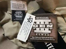 Polartec Lightweight Cold Weather Drawers Gen III Tan Size X-Large X-Long NEW