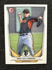 MAC WILLIAMSON #TP-82 2014 Bowman Draft Picks Top Prospects QTY