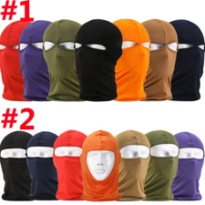 Tactical Airsoft Full Face Mask Balaclava Hood Headwear Motorcycle Hunting CS