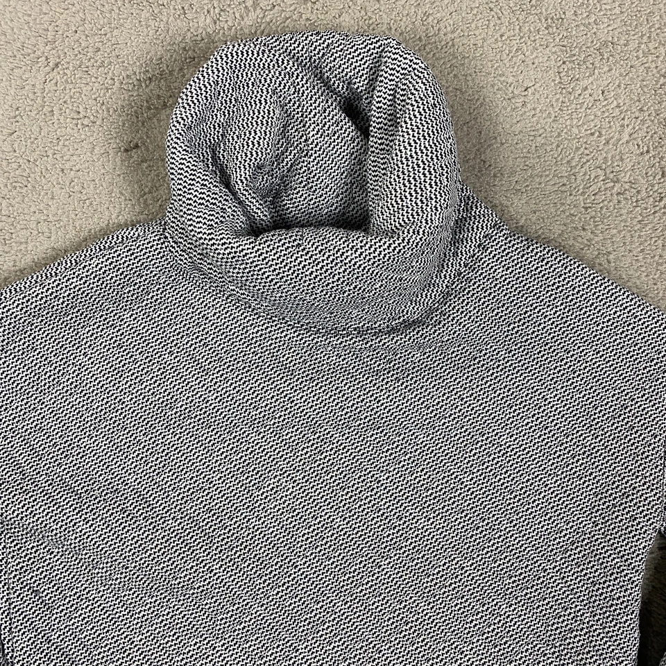 Gap Fit Jacquard Knit Funnel Neck Sweatshirt Womens XS Quilted Pullover Sweater - Image 3 of 4