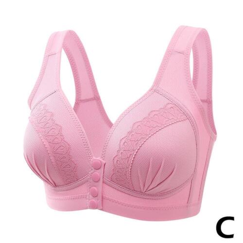 Reggiseno donna cotone top intimo bottoni davanti estivo xp comodo O3F2 - Foto 26 di 26