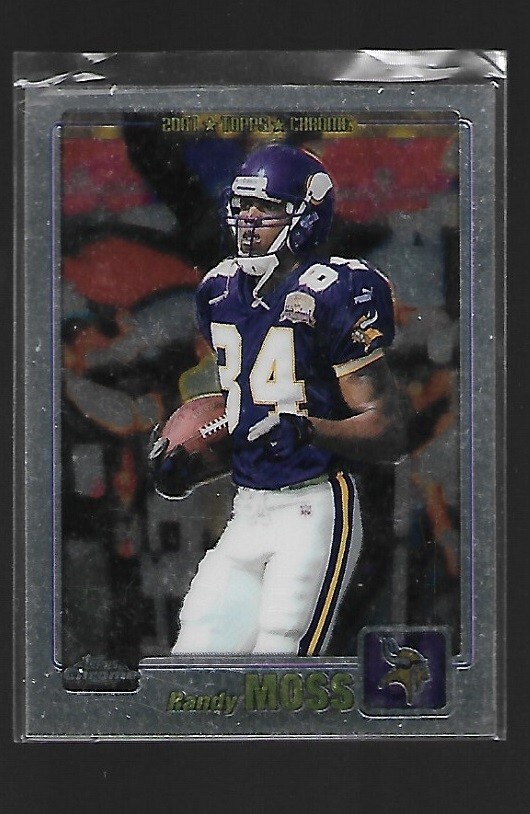 2001 Topps Chrome Randy Moss Minnesota Vikings #1