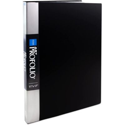 Itoya Art Profolio Original Storage/Display Book (11 x 17'', 24 Two-Sided Pages)