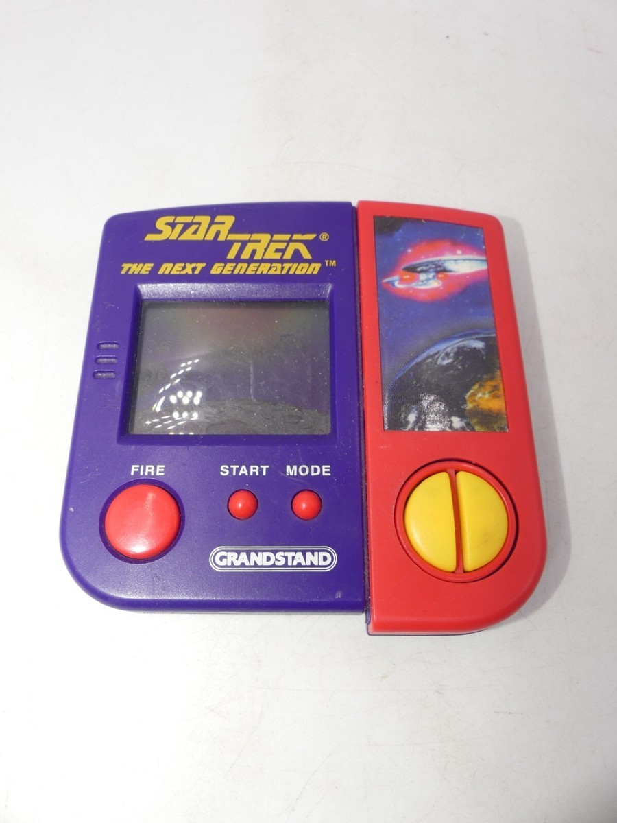 grandstand STAR TREK THE NEXT GENERATION LCD ELECTRONIC GAME