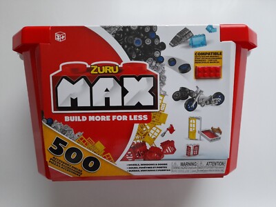 Zuru Max Build More For Less 500 Teile Set