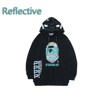 bape reflective hoodie