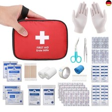 HONYAO® Erste Hilfe Set, Mini Reiseapotheke 90 Teilig, Notfalltasche Notfallset