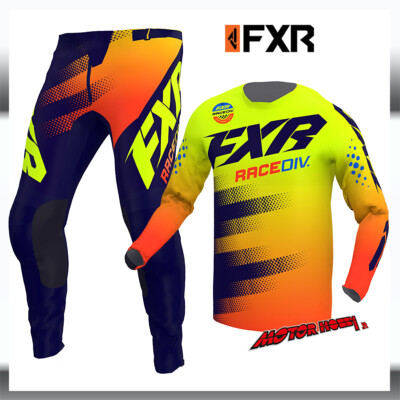 KOMPLETT CROSS ENDURO FXR KUPPLUNG MX BLUE MIDNIGHT HIVIS NUKE RED