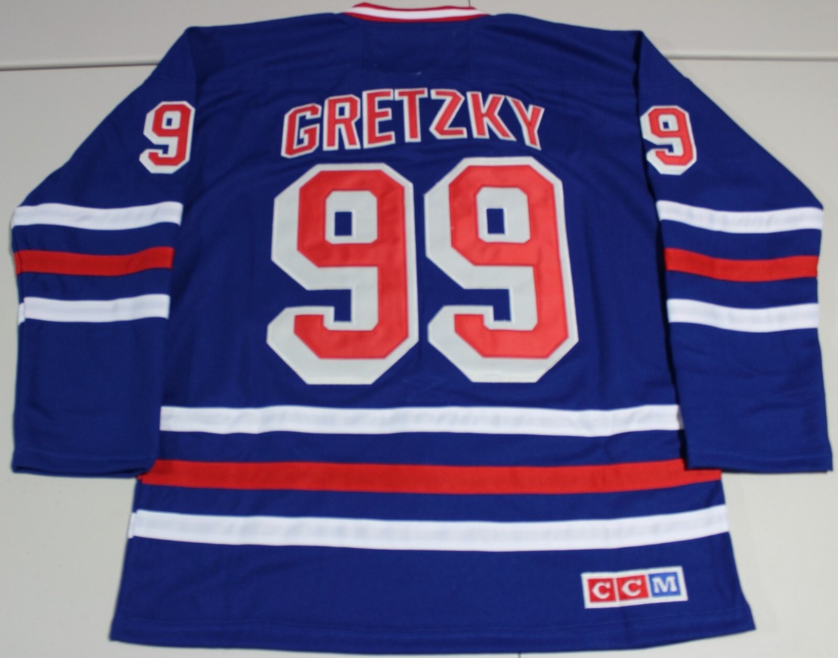古 XL Justin着用 Rangers Gretzky Jersey 古 XL Justin着用 Rangers Gretzky Jersey