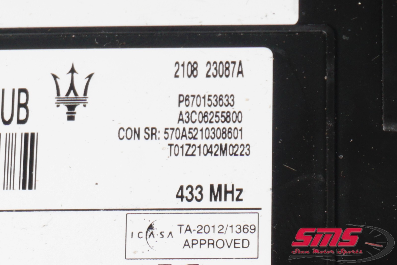 21-23 Maserati Levante M161 Keyless Passive Entry Control Module 11K OEM