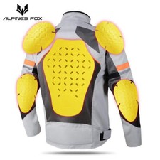 Motorcycle Jacket Lining Protectors Pad Shoulders Elbow Back Armor Gear for Moto