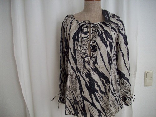 SEIDE Impressionen Style Butler Bluse Tunika Gr. 40 Animal Print NEU - Bild 1 von 5