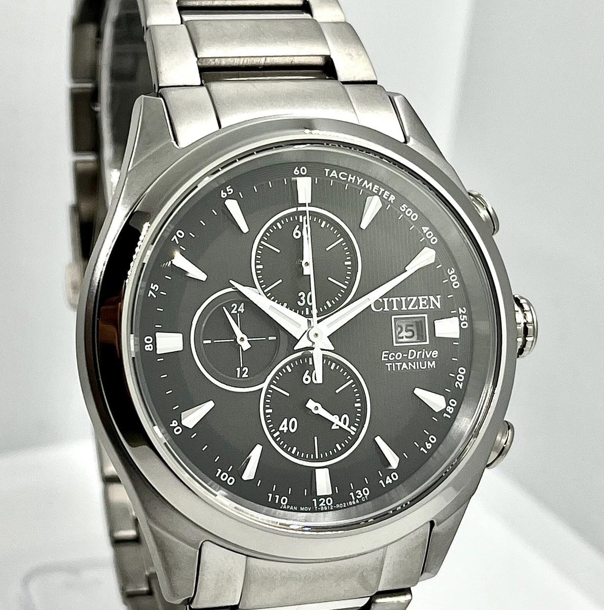 Citizen Men s Eco Drive Chandler Chronograph Titanium 43mm Watch