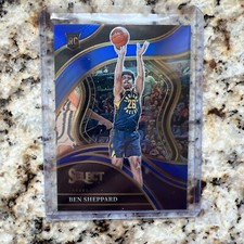 2023-24 Select Ben Sheppard Courtside Blue Prizm #276 - SP Rookie Card 