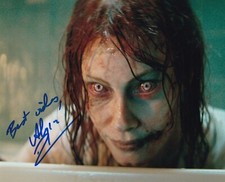 ALYSSA SUTHERLAND signed autograph 20x25cm EVIL DEAD in person autograph COA