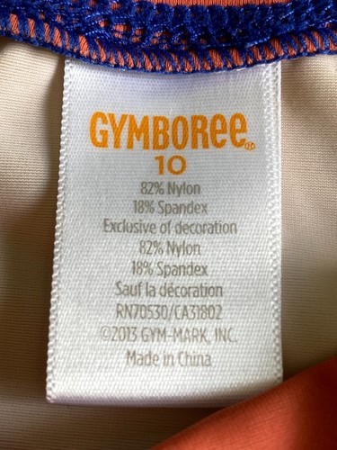 GYMBOREE Long Sleeved Frog Graphic Print Rash Guard T-shirt UV Tee Boy's 10 - Picture 5 of 5