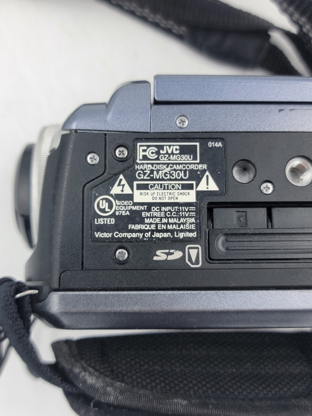 JVC Everio GZ-MG230U Digital Hybrid Micro SD 30GB Hard Disk Camcorder