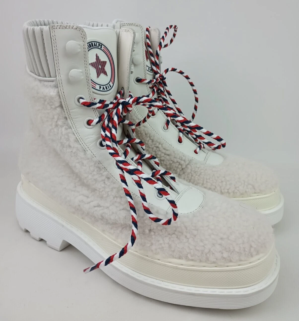 Bottes de randonnée femme Christian Dior Paris Alps shearling taille 38