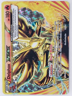 delphox break pokemon card value Silver Tempest (SIT) #027 PkmnCards Pokemon TCG XY Fates Collide Blister (10 Cards) This is a single Pokemon TCG Fates Collide Blister pack containing 10 cards 2016 Pokemon Fates Collide Delphox