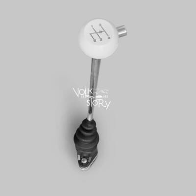 Gene Berg Gear Shifter VW RHD Curved Arm White Diagram T2 Split